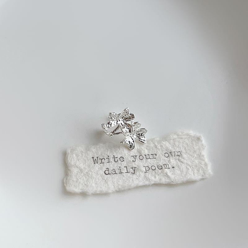 Leaf Rhinestone Cuff Ear
