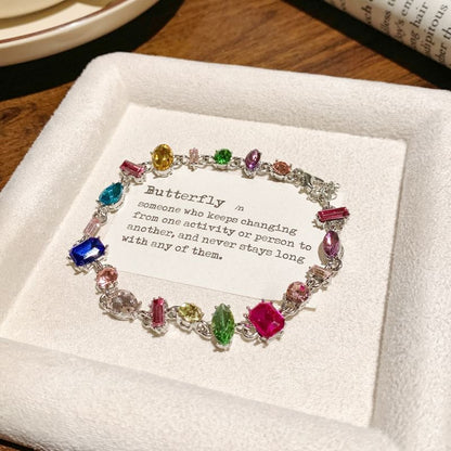 Crystal Rainbow Bracelet