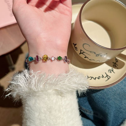 Crystal Rainbow Bracelet