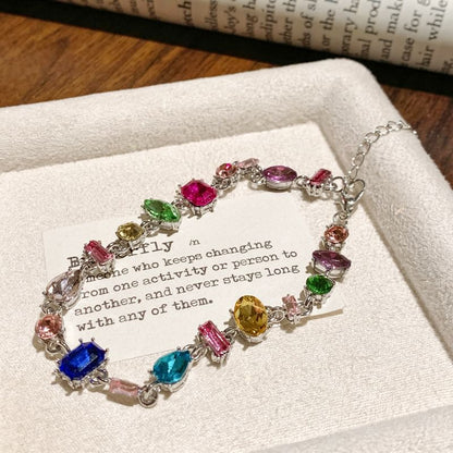 Crystal Rainbow Bracelet