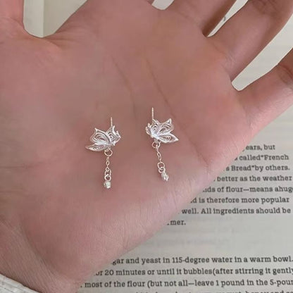 Butterfly Earring Drop Alloy