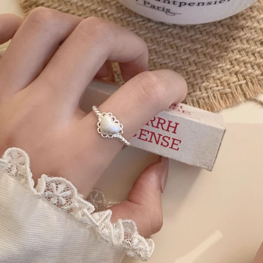 2: Heart Cutout Set Open + Alloy of Ring