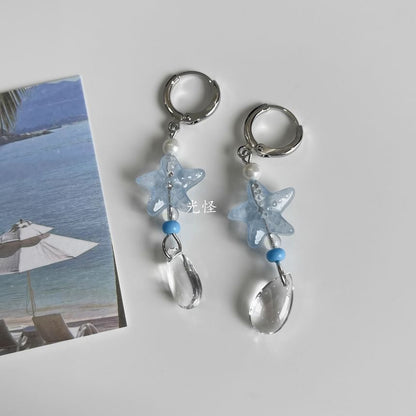 Legierung Ohrhänger Stern