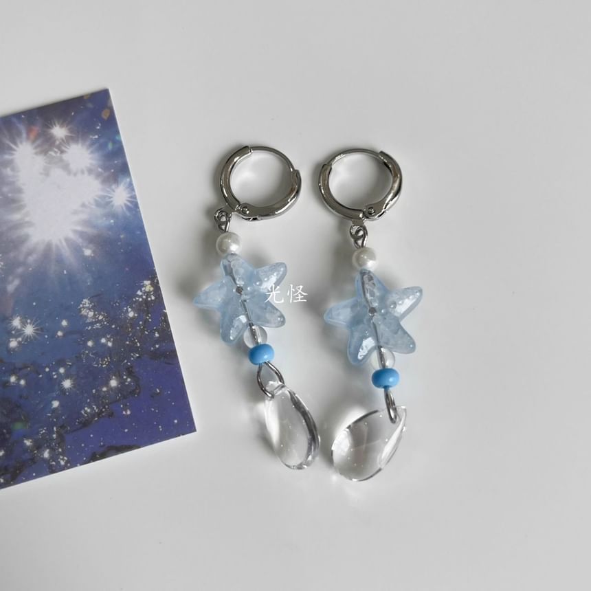 Legierung Ohrhänger Stern