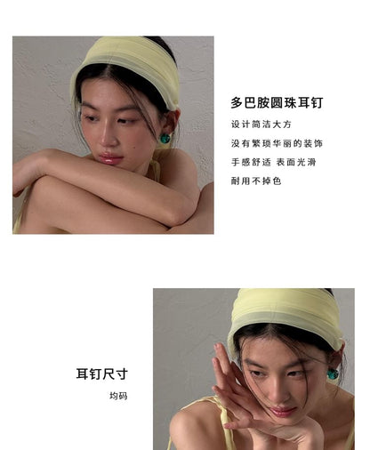 イヤリングビーズスタッド