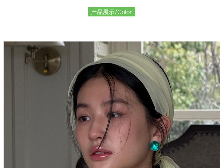 イヤリングビーズスタッド