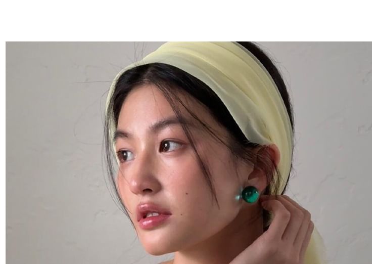 イヤリングビーズスタッド