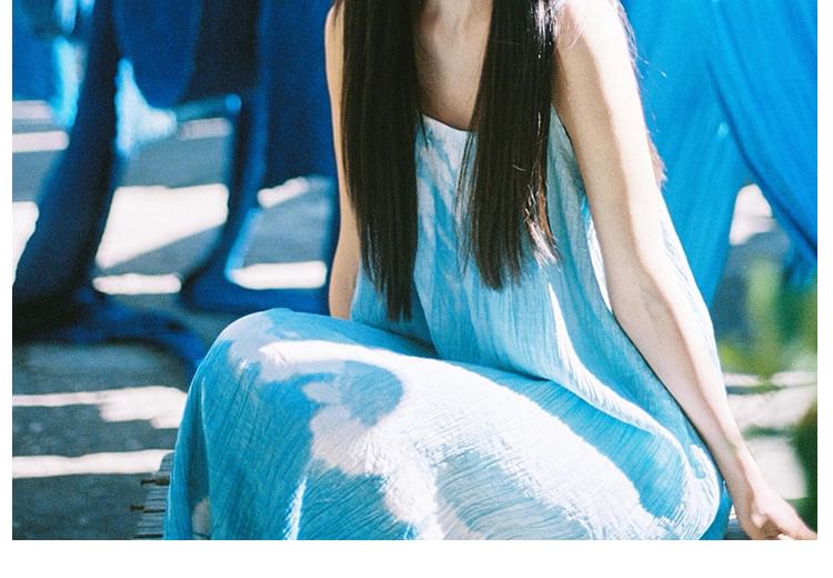 Geometry Dye Ohrring Krawattentropfen