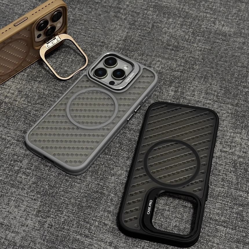 Perforated Magnetic Phone Case - Compatible with iPhone and MagSafe