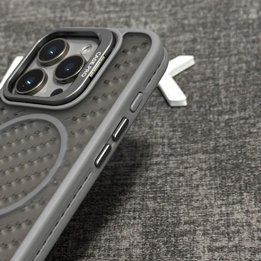 Perforated Magnetic Phone Case - Compatible with iPhone and MagSafe