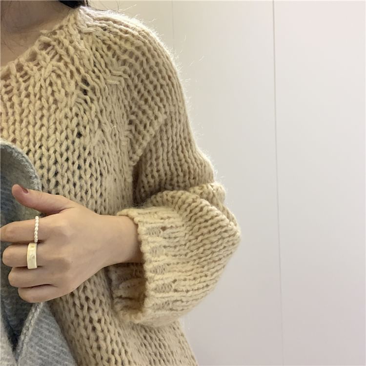 Beaded Pearl Natural Ring