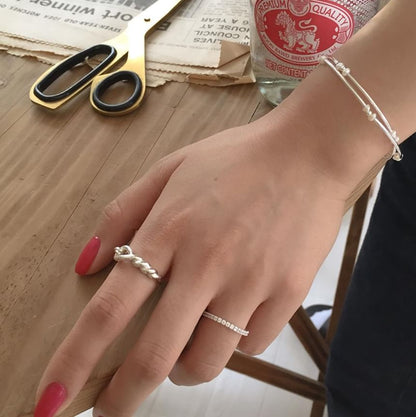 925 ブレスレット スターリングパール ナチュラルシルバー