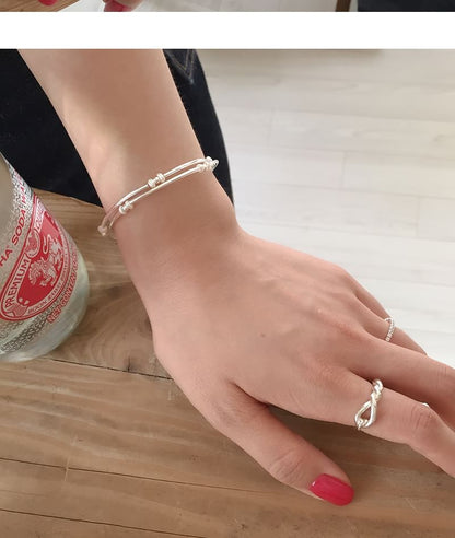 925 ブレスレット スターリングパール ナチュラルシルバー