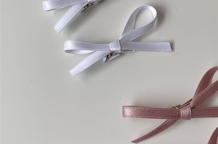 Clip 3: Plain Bow of Hair Set