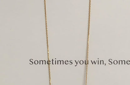 925 スターリングシルバー ビーズリボンネックレス