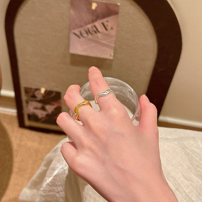 Ring offen / Strass besetzt