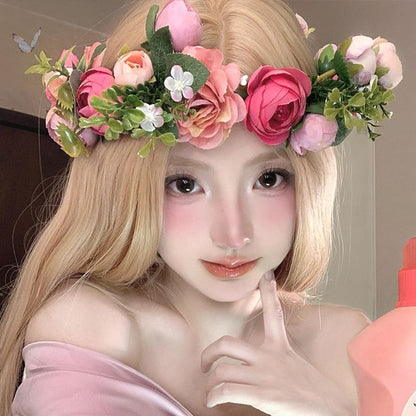 Wreath Headpiece Floral