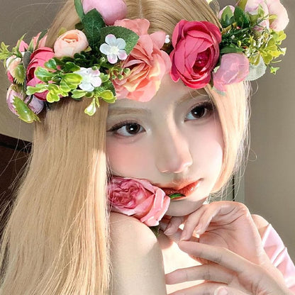 Wreath Headpiece Floral