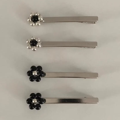 ビーズフラワーセット2：ヘアクリップ