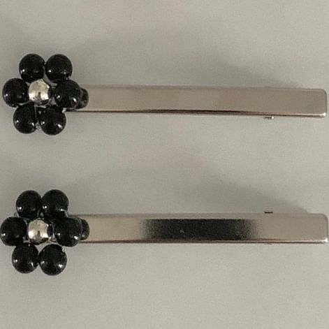 Set Perlenblume 2: Haarspange