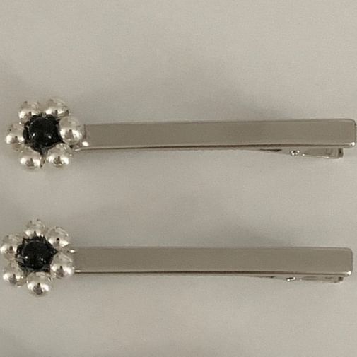 ビーズフラワーセット2：ヘアクリップ