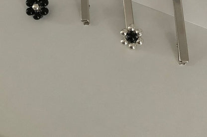 ビーズフラワーセット2：ヘアクリップ