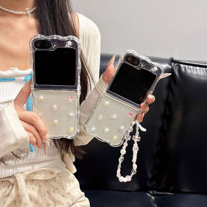 / Strap Set Floral Phone Case