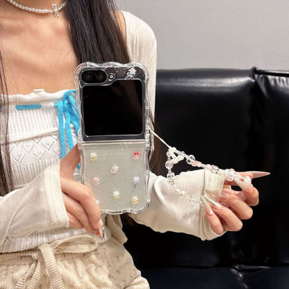 / Strap Set Floral Phone Case