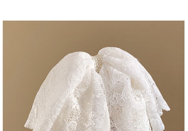 Bow Claw Lace Hair