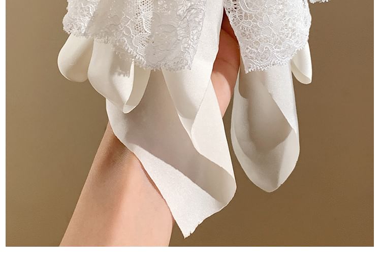 Bow Claw Lace Hair