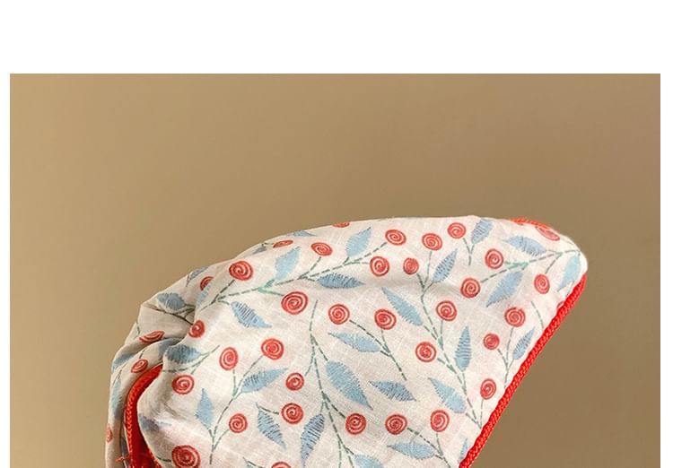 Print Claw Fabric Hair Floral
