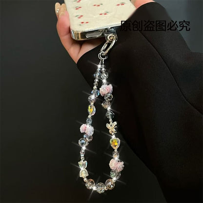 Handy-Lanyard-Pad mit Blume