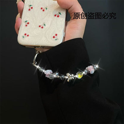 Handy-Lanyard-Pad mit Blume