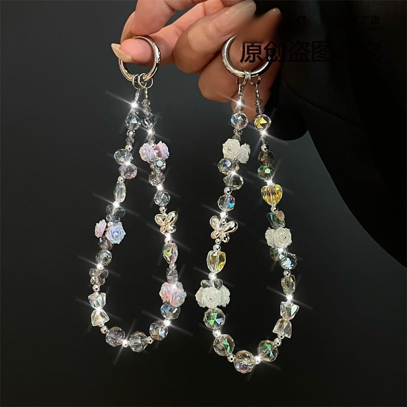 Handy-Lanyard-Pad mit Blume