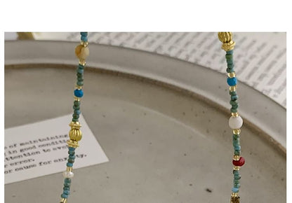 ビーズネックレス