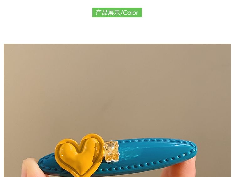 ヘアクリップセット ハート