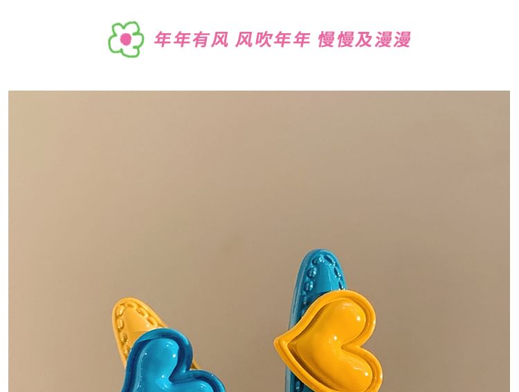 ヘアクリップセット ハート