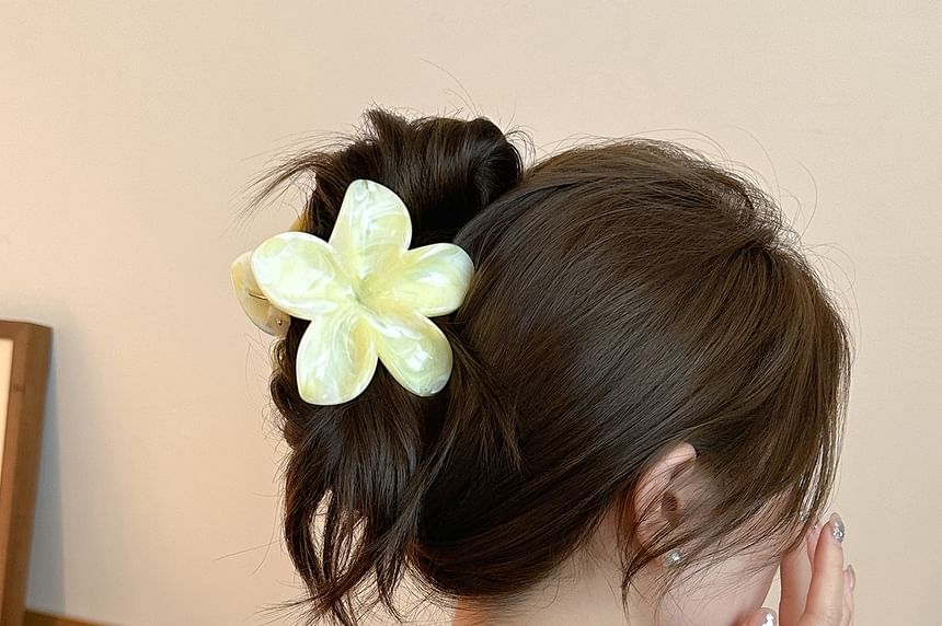 Hair Claw Flower