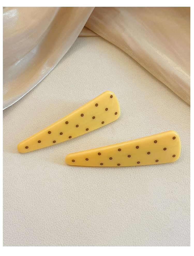 / Set Haarspange mit Punkten