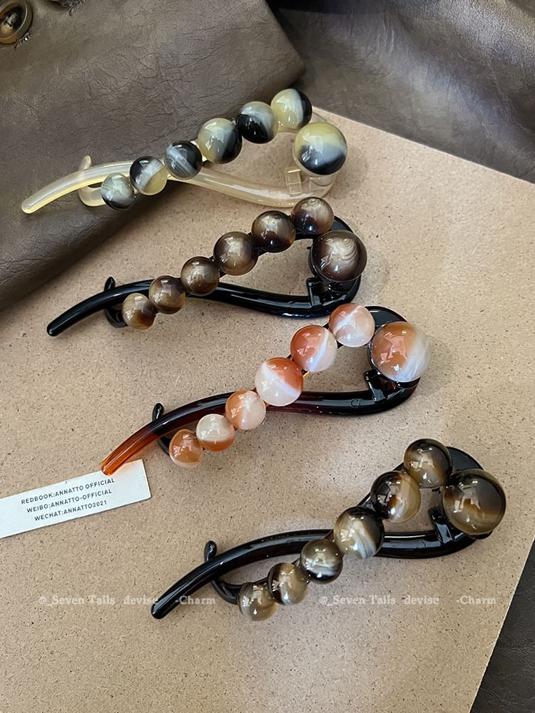 Clip Acrylic Bead Hair