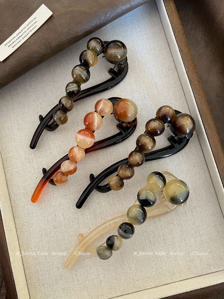 Clip Acrylic Bead Hair