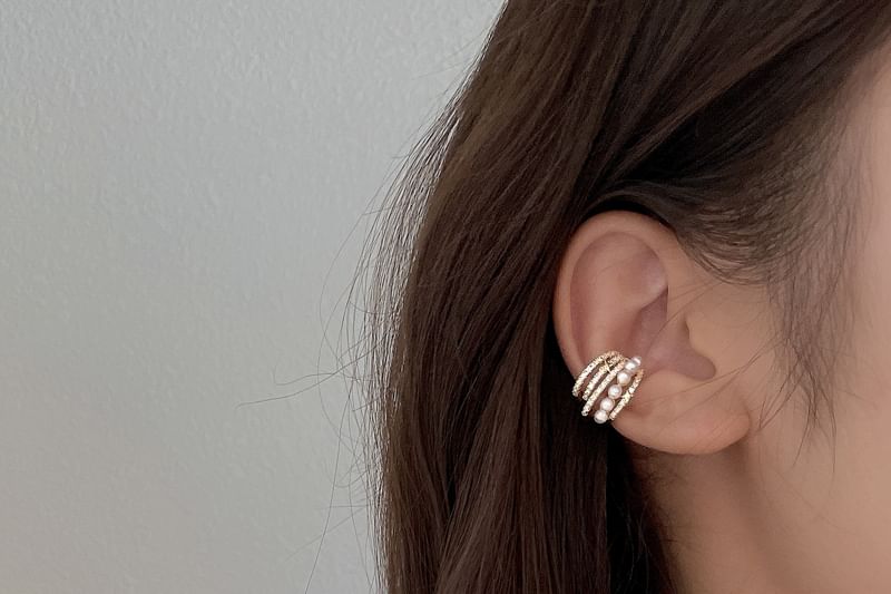 Cuff Faux Ear Pearl