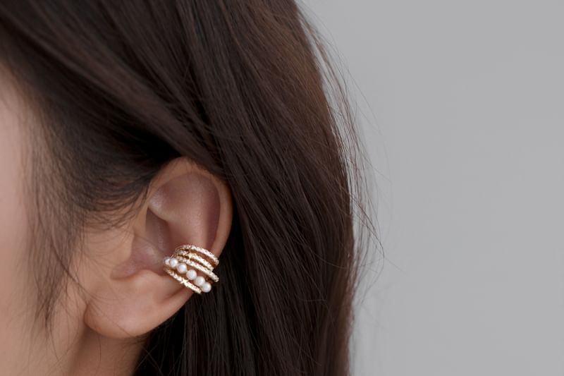 Cuff Faux Ear Pearl