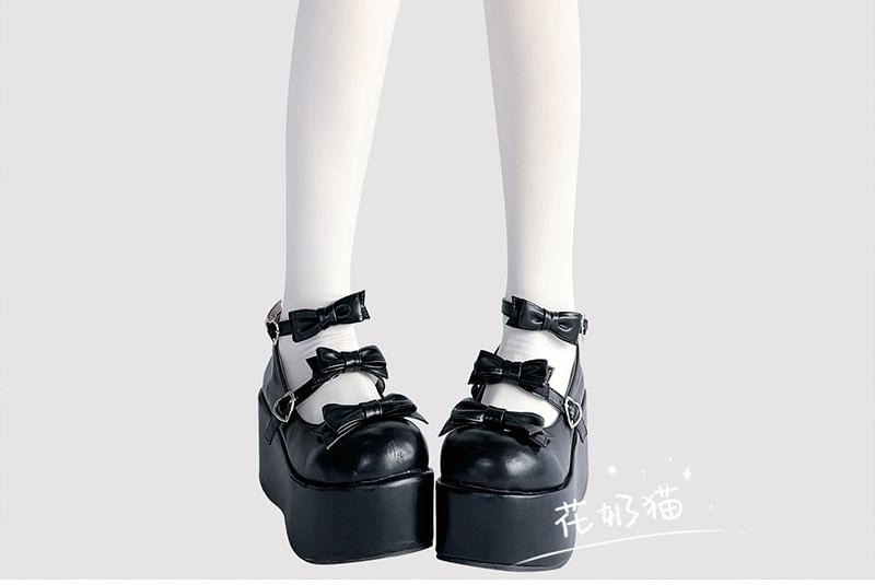 Over-The-Knee Bow Socks