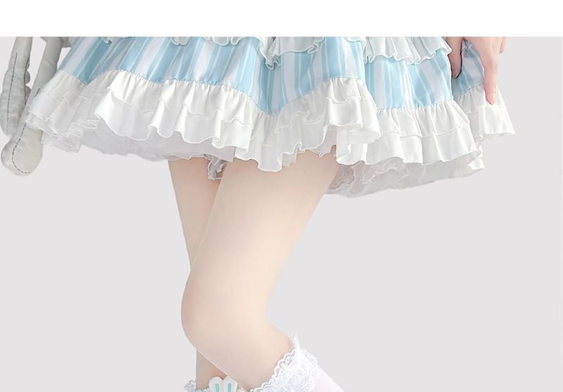 Designs) (Various Bow Trim Socks Lace