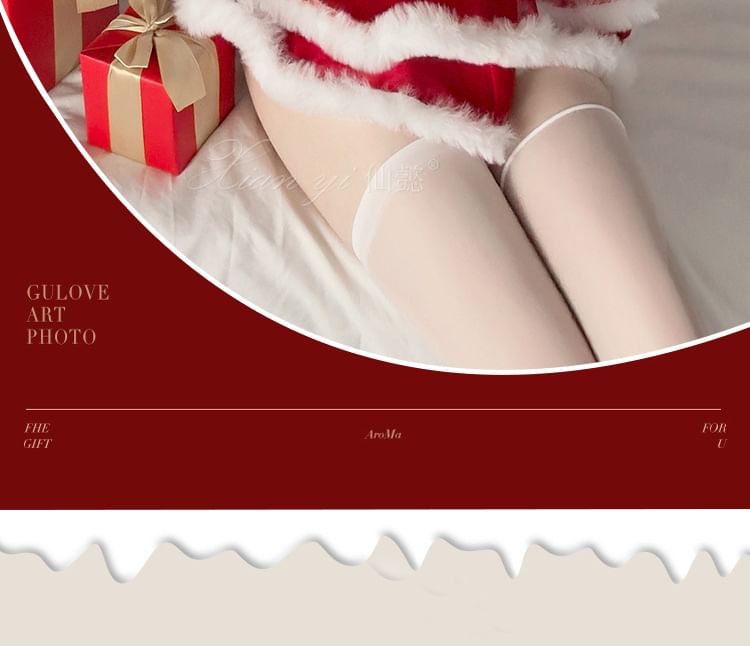 Christmas Girl Lingerie Costume Set