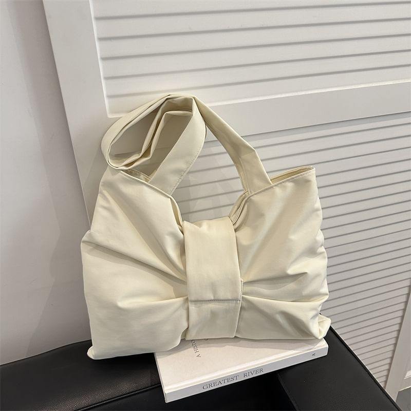 Plain Fabric Shoulder Bag