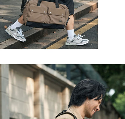 Two-Tone Carryall Bag