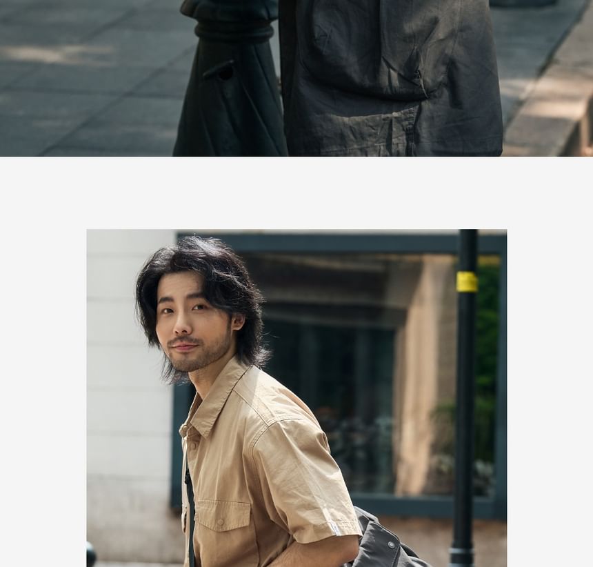 Two-Tone Carryall Bag