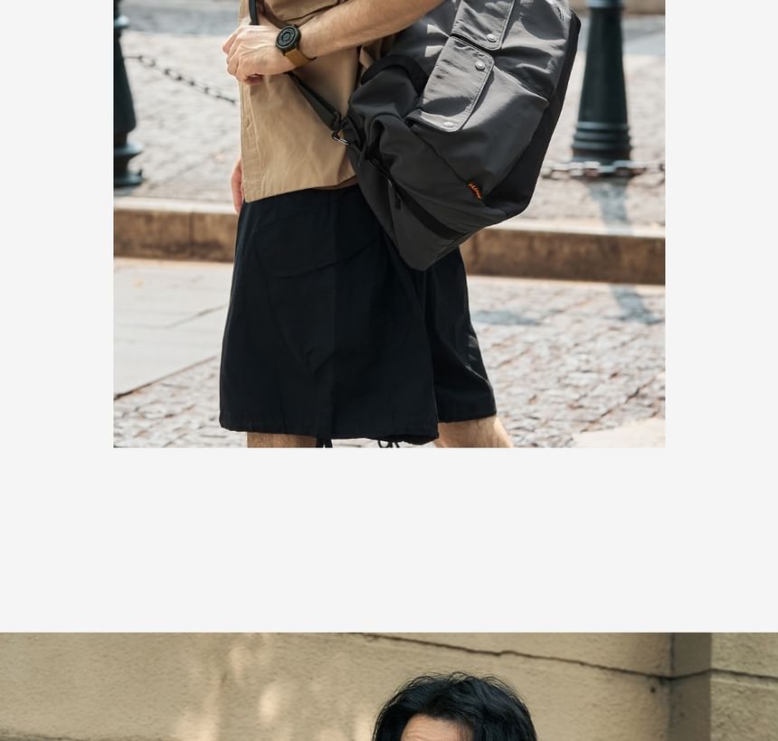 Two-Tone Carryall Bag